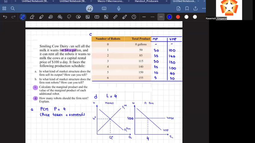 Exam Labor and Externality